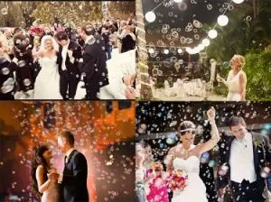 Bulles sortie eglise mairie animation originales - forfait original mariage - Forfait Original mariage | Cocktail, mentalisme & grande illusion - Le Magicien de mon Mariage - Animation Mariage Originale