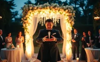 ambiance feerique magicien pour mariage a lyon wbr - Château D'Envaux - Magie Et Amour - Comment Un Magicien Peut Rendre Votre Jour J Magique 💍✨🎩 - Le Magicien de mon Mariage - Animation Mariage Originale
