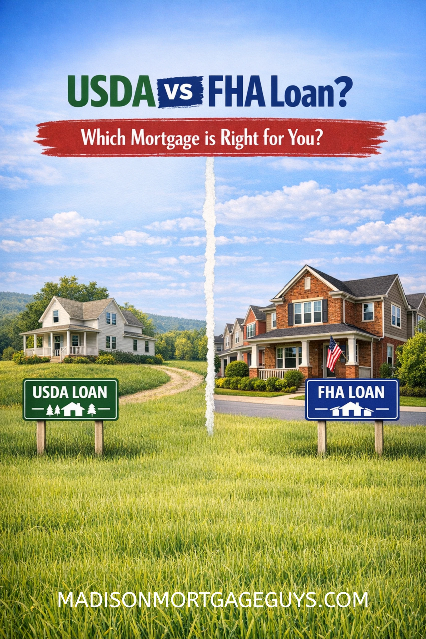 USDA vs FHA Loans: Which One is Right for You?