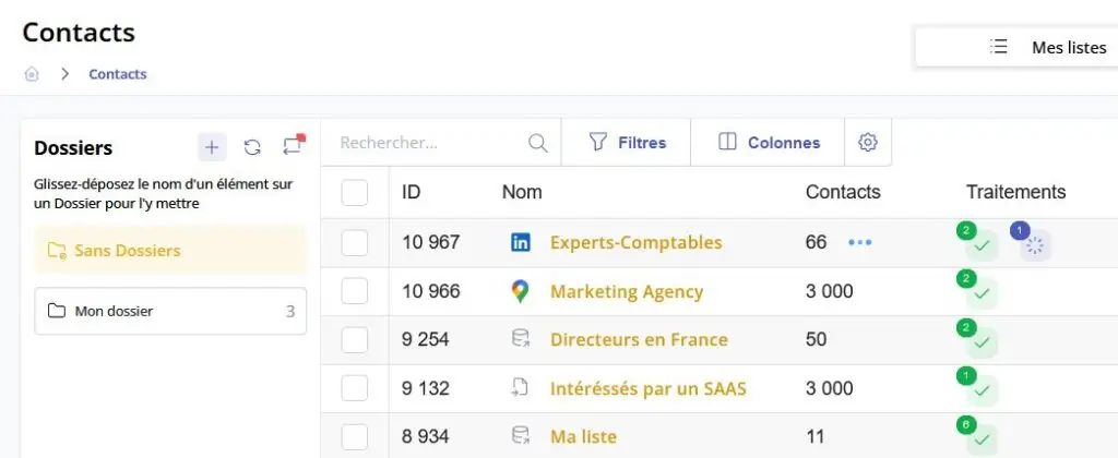 Creer une liste de contact sur Magileads 1 1024x420 Liste de contact Magileads