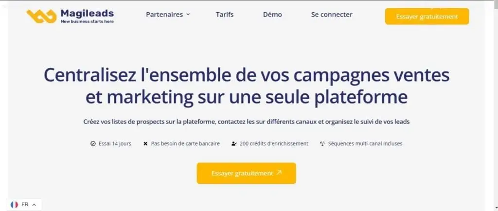 Accéder à votre compte Magileads