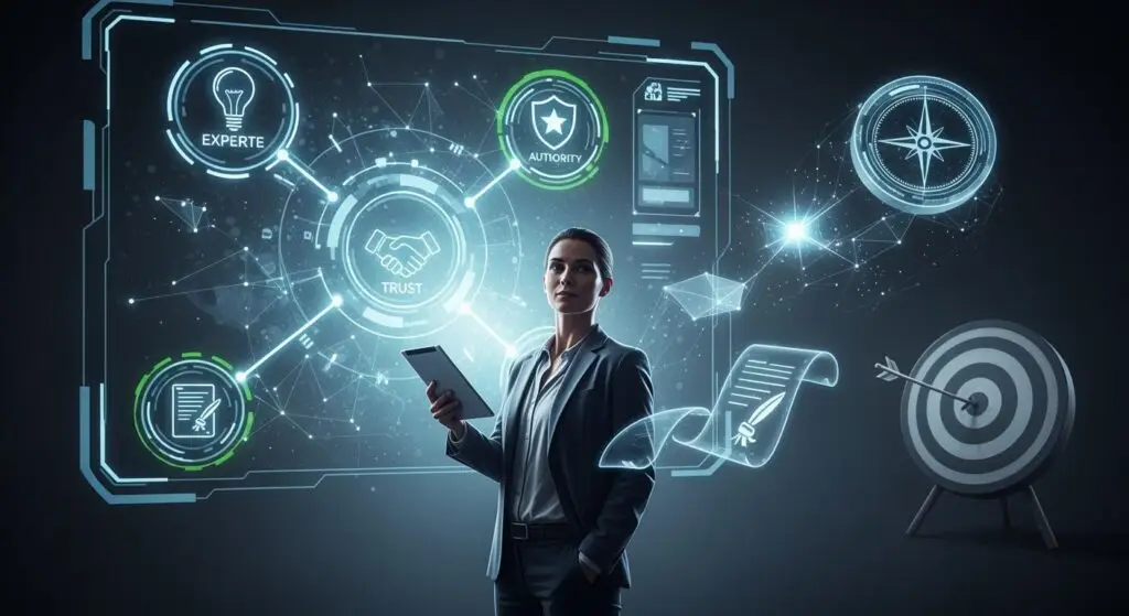 404db88056424532a0d0fea785c0c4dc Le Guide Ultime de la Norme Google E-E-A-T en 2026 : pour maîtrisez le SEO