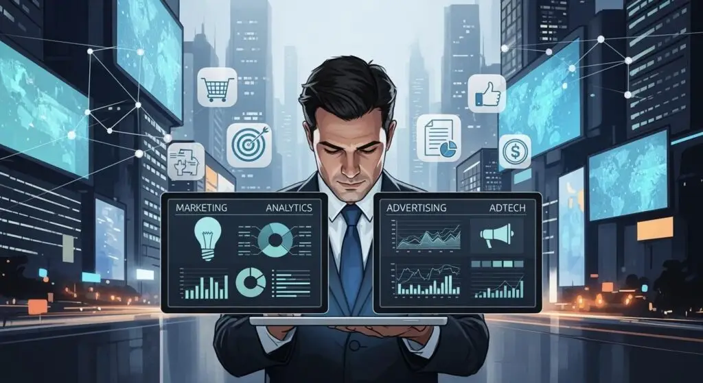 Différence entre Solution MarTech et AdTech en 2026