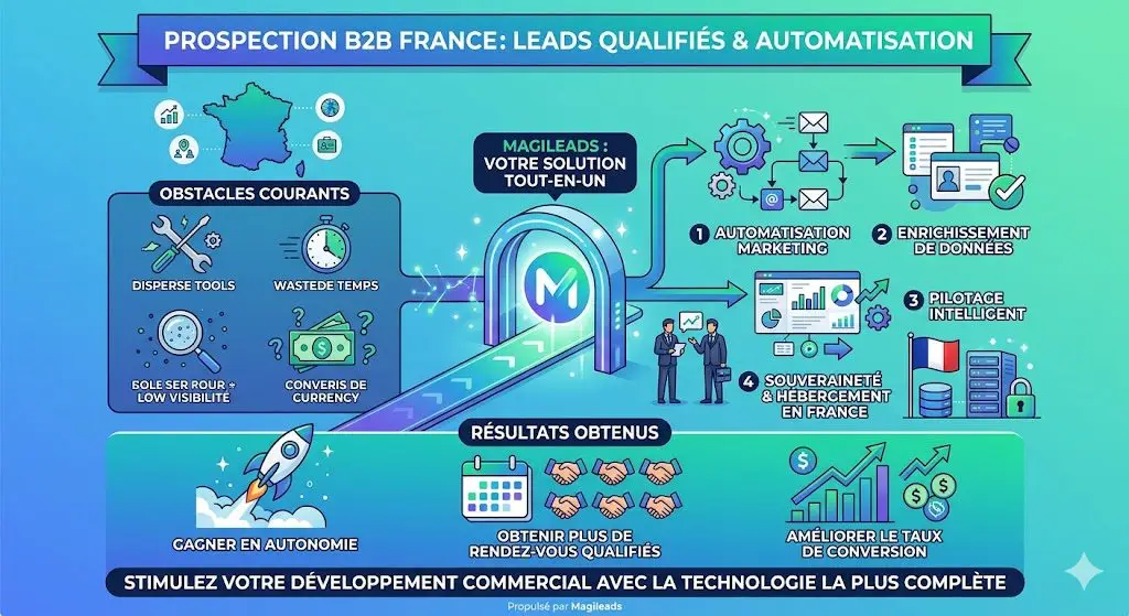 Un ecosysteme avant gardiste au service de votre prospection B2B France Un écosystème avant-gardiste au service de votre prospection B2B France