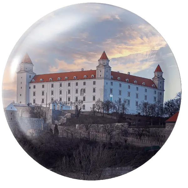 Magnetka na ihly na vyšívanie - bratislavský hrad - megastitch.eu