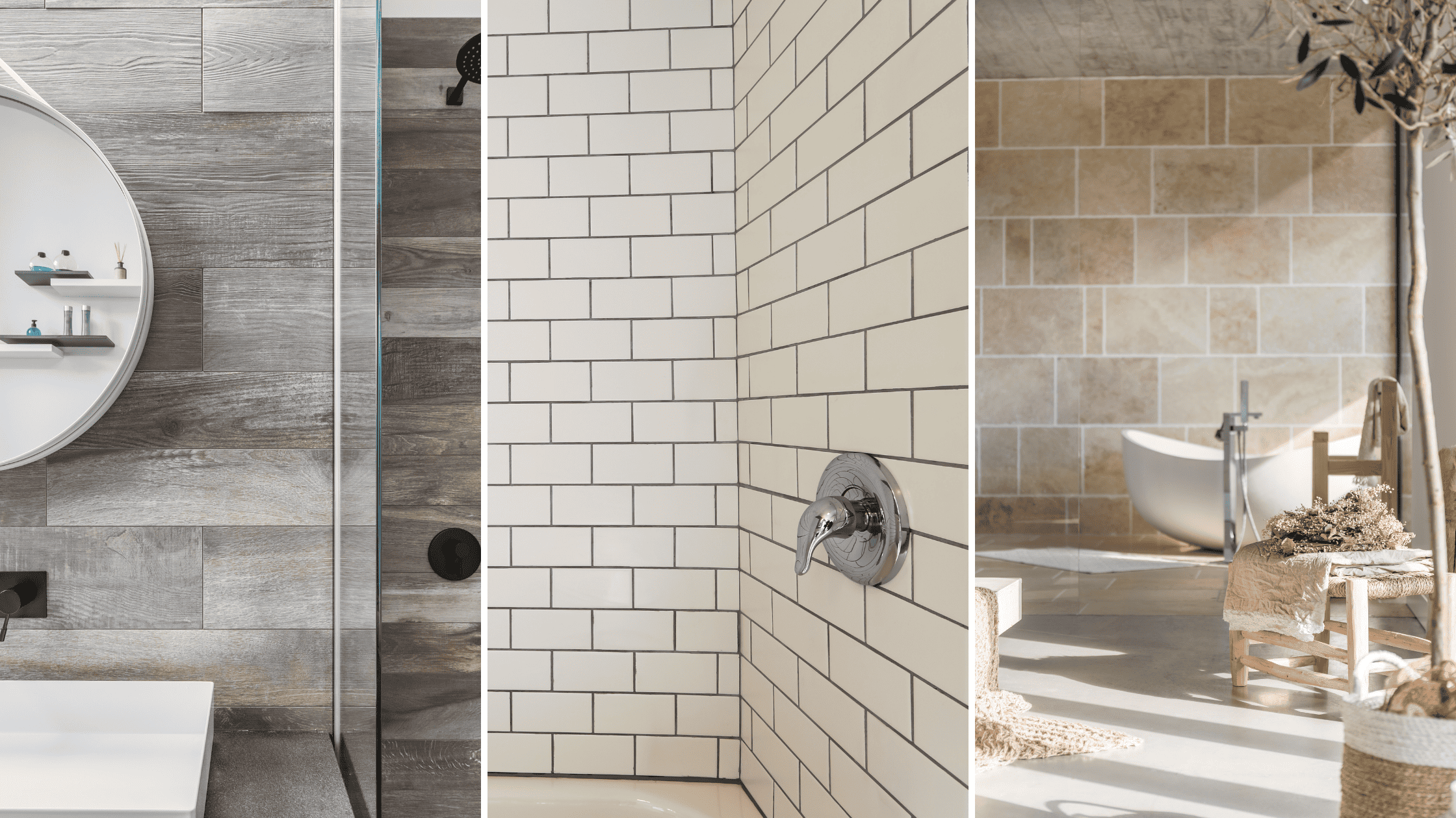 Bathroom tiles