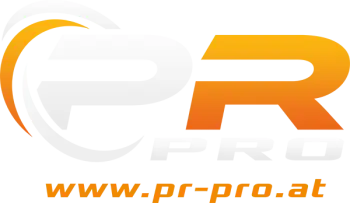 Logo Orange-Weiss mit www der Werbeagentur PR-pro