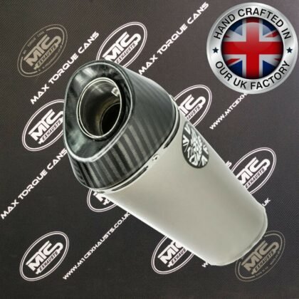 Titanium Tri oval Carbon Outlet Titanium Tri oval Carbon Outlet
