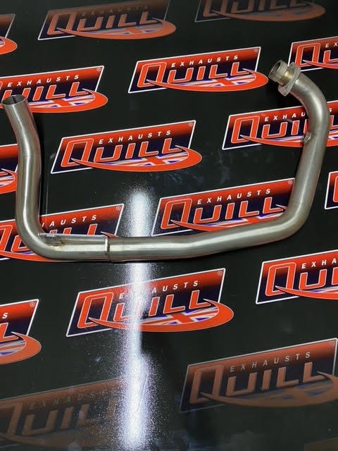 benellie decat benelli tnt exhaust - New Benelli TNT125 & 135 Tornado+Naked De Cat Down-Pipe Exhaust header UK Made Ø32