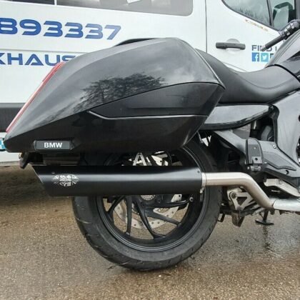 s l1600 7 BMW K1600B Bagger GTA 2016-2020 Black, Slash cut Performance Exhausts Mufflers bmw k1600b bagger gta 2016-2020 black view
