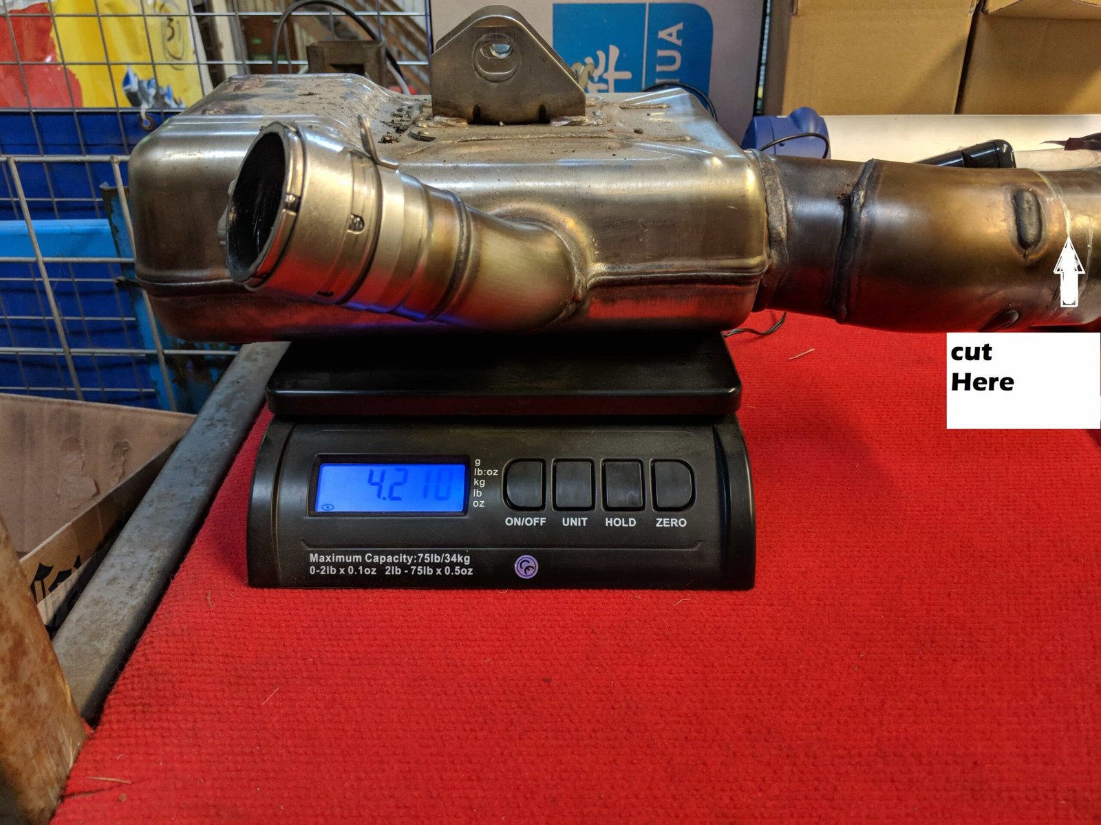 Maker:S,Date:2017-9-2,Ver:6,Lens:Kan03,Act:Lar02,E-Y Kawasaki Z1000 2010-2019 single right hand CNC Stainless De-cat pipe & clamps kawasaki z1000 decat close-up