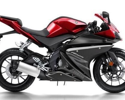 Yamaha YZF-R125 Motorcycle exhausts by Quill Performance Exhausts UK full stainless system - Yamaha YZF-R125 full stainless system and Mini oval exhaust