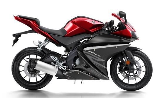 Yamaha YZF-R125 Motorcycle exhausts by Quill Performance Exhausts UK full stainless system - Yamaha YZF-R125 full stainless system and Mini oval exhaust