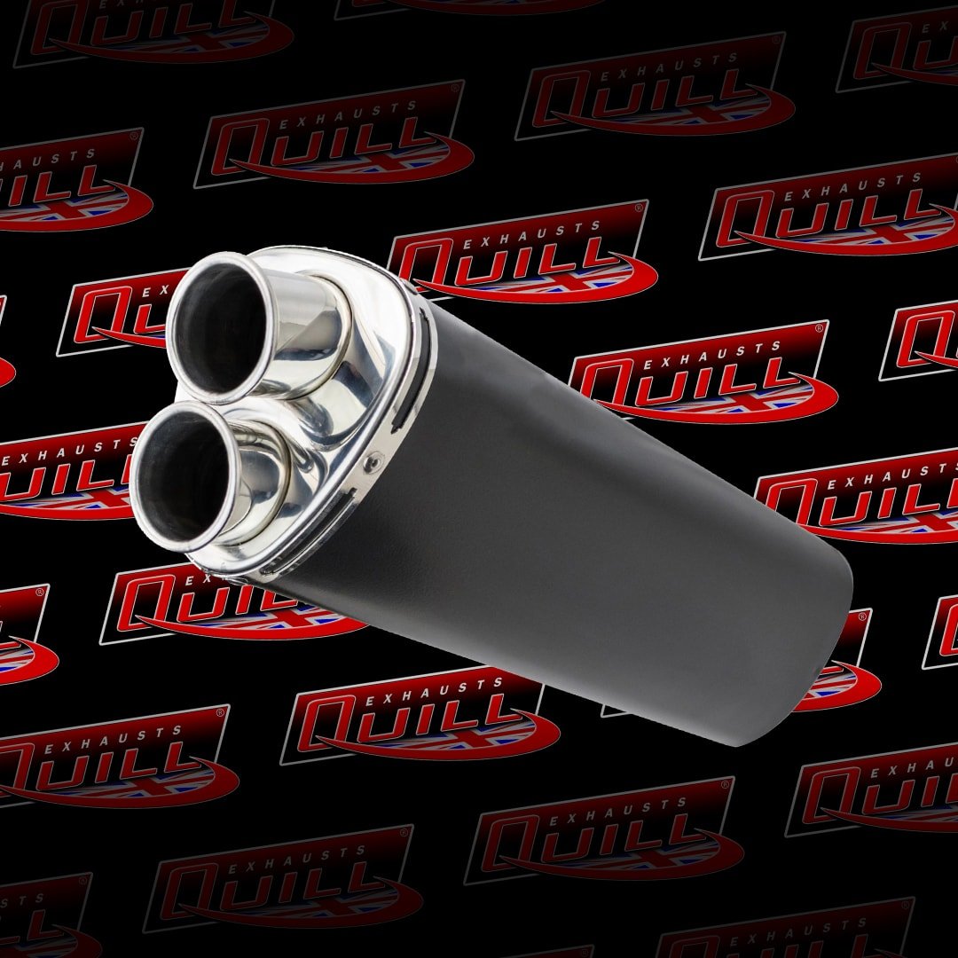 Black_Tri-oval_Dual-outlet Black_Tri-oval_Dual-outlet