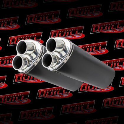 TWIN_Black_Tri-oval_Dual-outlet TWIN_Black_Tri-oval_Dual-outlet