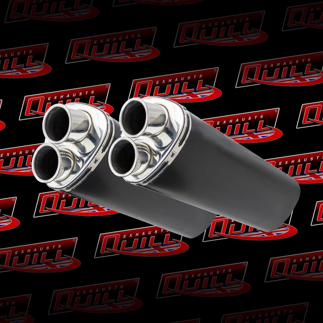 TWIN_Black_Tri-oval_Dual-outlet TWIN_Black_Tri-oval_Dual-outlet