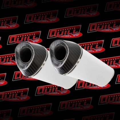 TWIN_White_Tri-oval_-Carbon-outlet TWIN_White_Tri-oval_-Carbon-outlet
