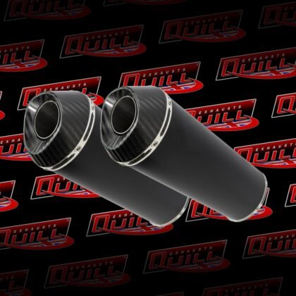 Twin-Black-oval-Carbon-outlet Twin-Black-oval-Carbon-outlet