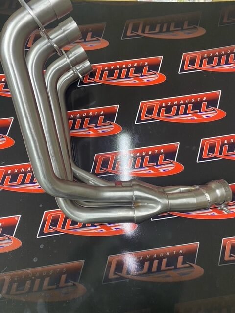 suzuki gsf1200s gsf1200 bandit 96-2006 4-2-1 exhaust system down-pipes header - SUZUKI GSF1200S GSF1200 BANDIT 96-2006 4-2-1 EXHAUST SYSTEM DOWN-PIPES HEADER