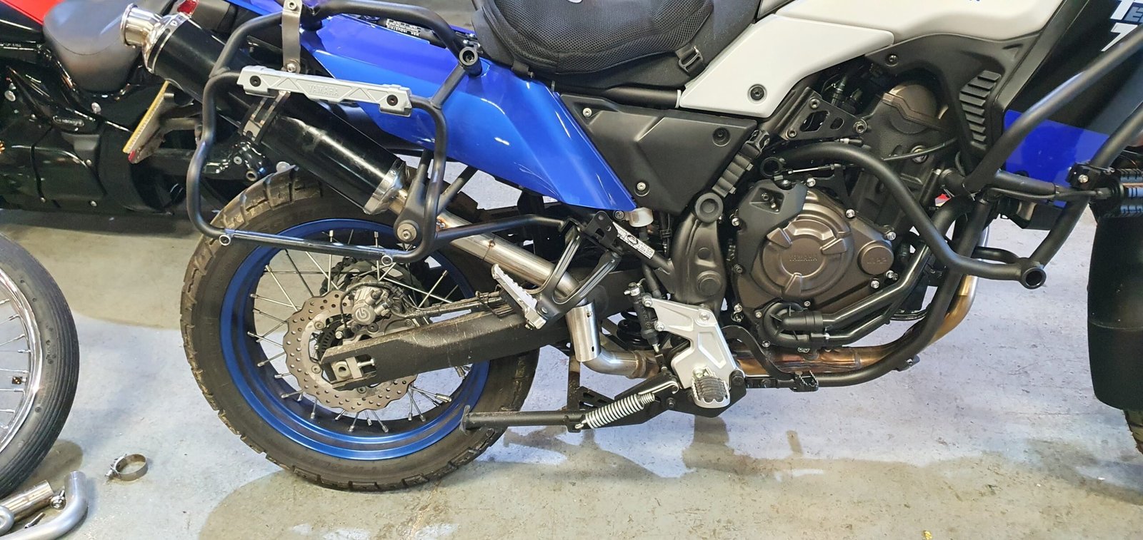 Yamaha Ténéré 700 T7 Hi Level yamaha ténéré 700 t7 hi level side view