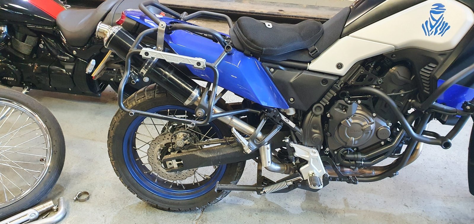 Yamaha Ténéré 700 T7 Hi Level yamaha ténéré 700 t7 hi level close-up