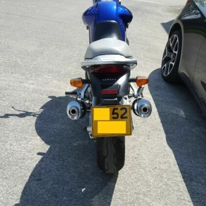 Yamaha BT1100 Bulldog 2001 - 07 Performance Road Legal/RACE Exhausts / silencers yamaha bt1100 exhausts side view