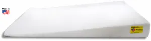 An under the mattress bed wedge without the mattress on top.
