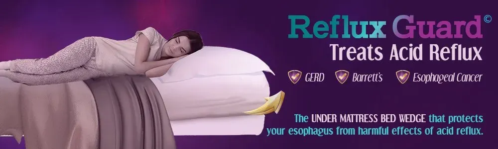 reflux guard treats acid reflux banner
