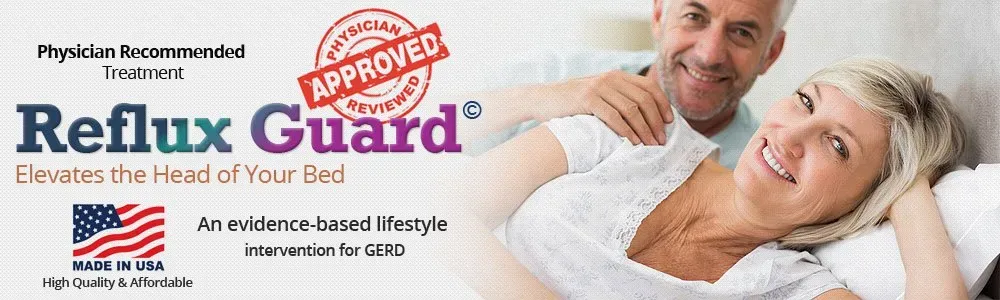 reflux guard elevates head of your bed banner
