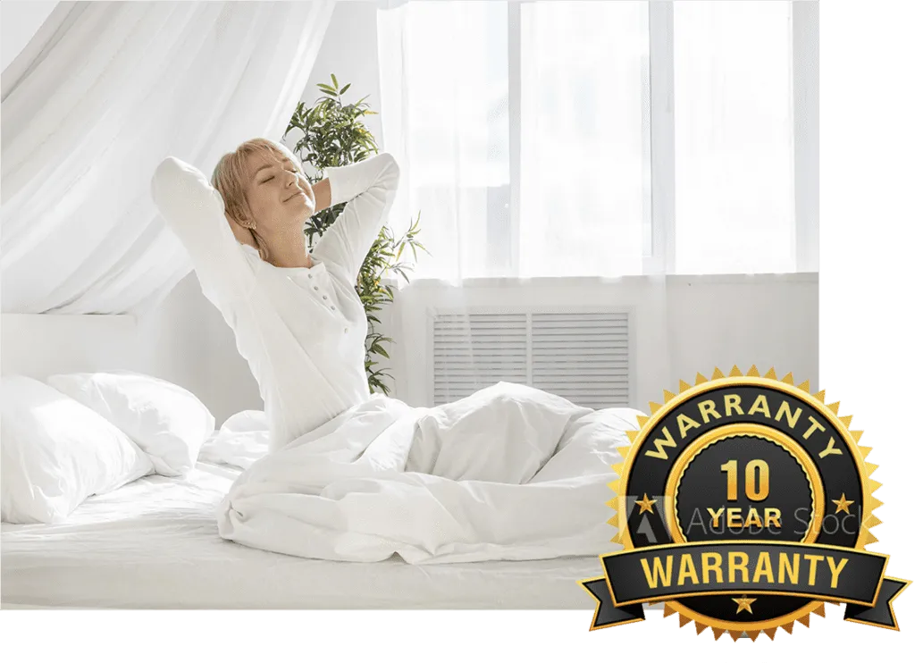 warranty of Acid-Reflux-Under-Mattress-Bed-Wedge