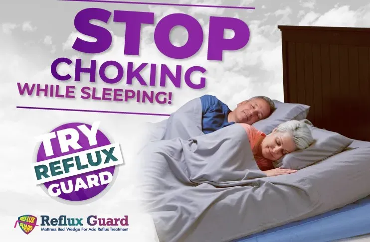 reflux guard choking while sleeping banner