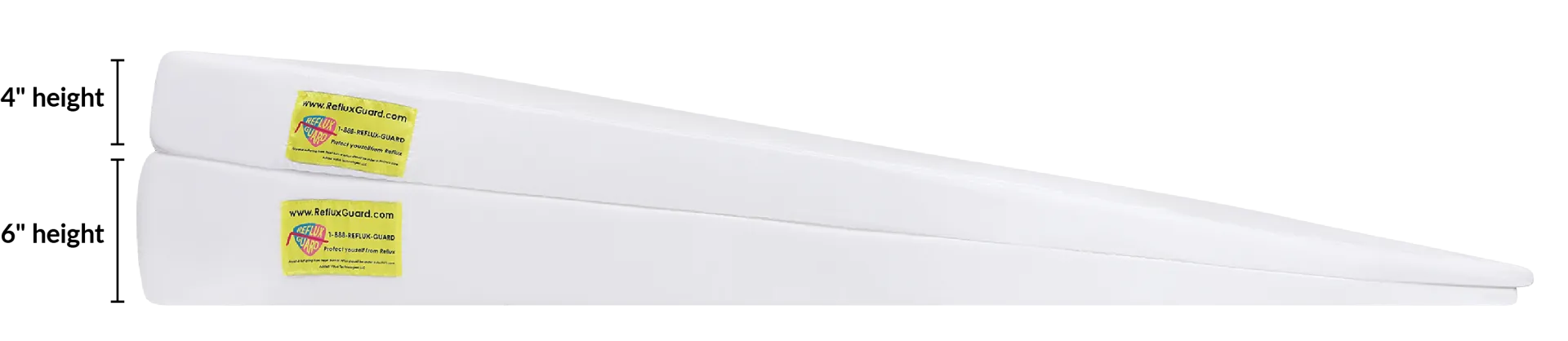 4" or 6" mattress wedge