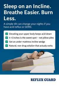 The Acid Reflux Game Changer Sleeping on an Incline Couvld Change Your Life (2) The Acid Reflux Game Changer Sleeping on an Incline Couvld Change Your Life (2)