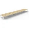 Deluxe Profile Leg Double Workstation - Image 18