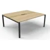 Deluxe Profile Leg Double Workstation