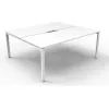 Deluxe Profile Leg Double Workstation - Image 4