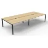 Deluxe Profile Leg Double Workstation - Image 5