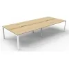 Deluxe Profile Leg Double Workstation - Image 6