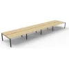 Deluxe Profile Leg Double Workstation - Image 13