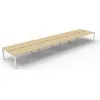 Deluxe Profile Leg Double Workstation - Image 14
