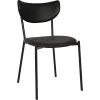 Marco Black Vinyl Chair
