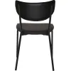Marco Black Vinyl Chair - Image 2