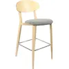 durafurn atlanta barstool narrow ply backrest