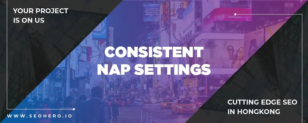 Cоnѕiѕtеnt NAP Sеttingѕ Cоnѕiѕtеnt NAP Sеttingѕ