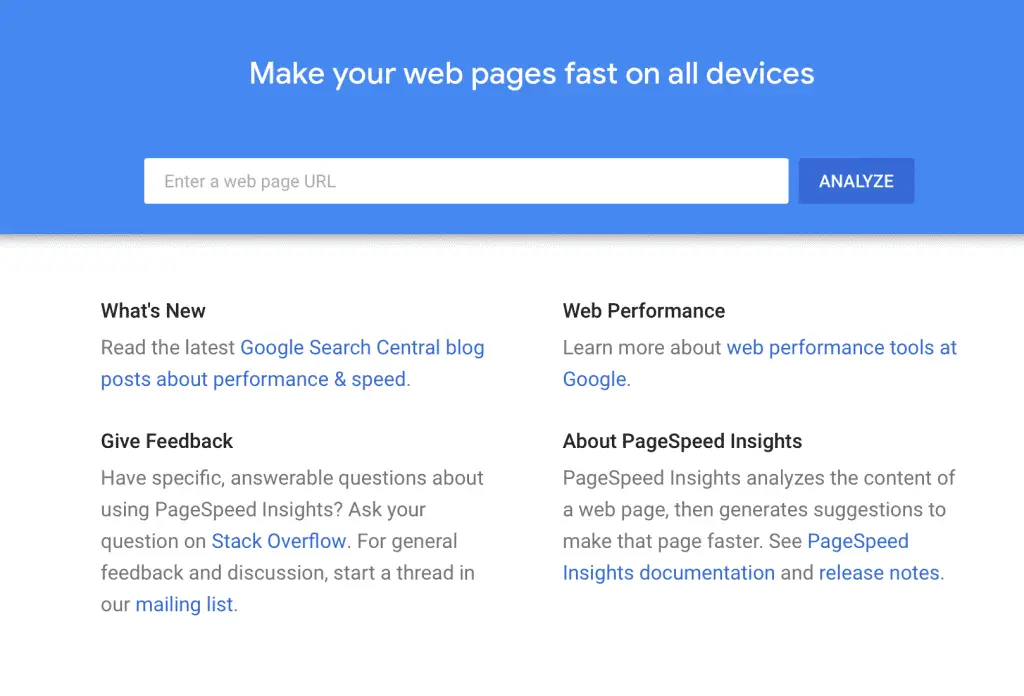 What Is Website Page Speed? 1 Google website page speed tool