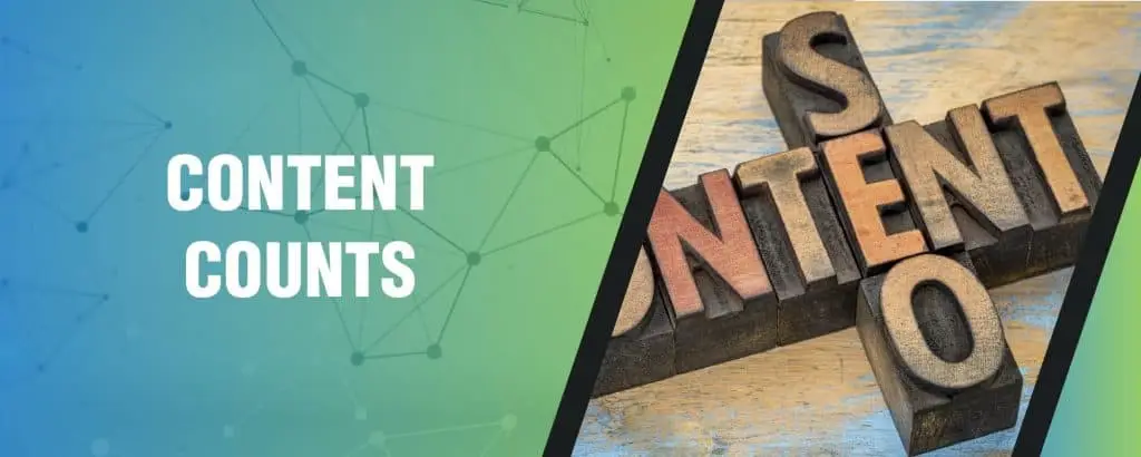 SEO: Step by Step Guide SEO 3 content counts@2x 100