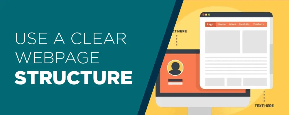 CLEAR WEB PAGE STRUCTURE IS VERY ESSENTIAL CLEAR WEB PAGE STRUCTURE IS VERY ESSENTIAL