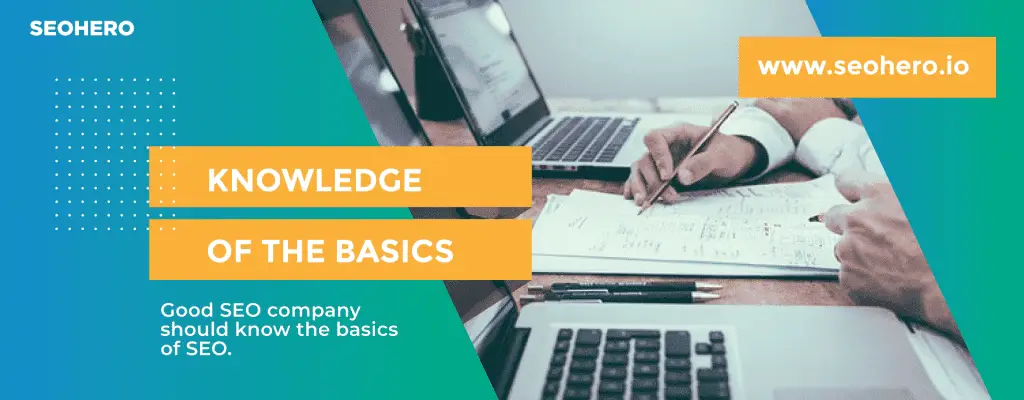 Knowledge of the basics Knowledge of the basics