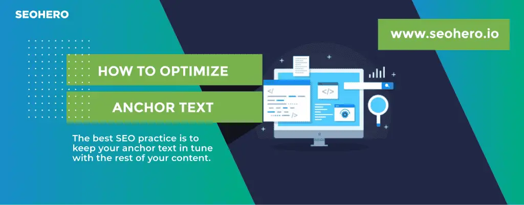 How to optimize the anchor text? How to optimize the anchor text?