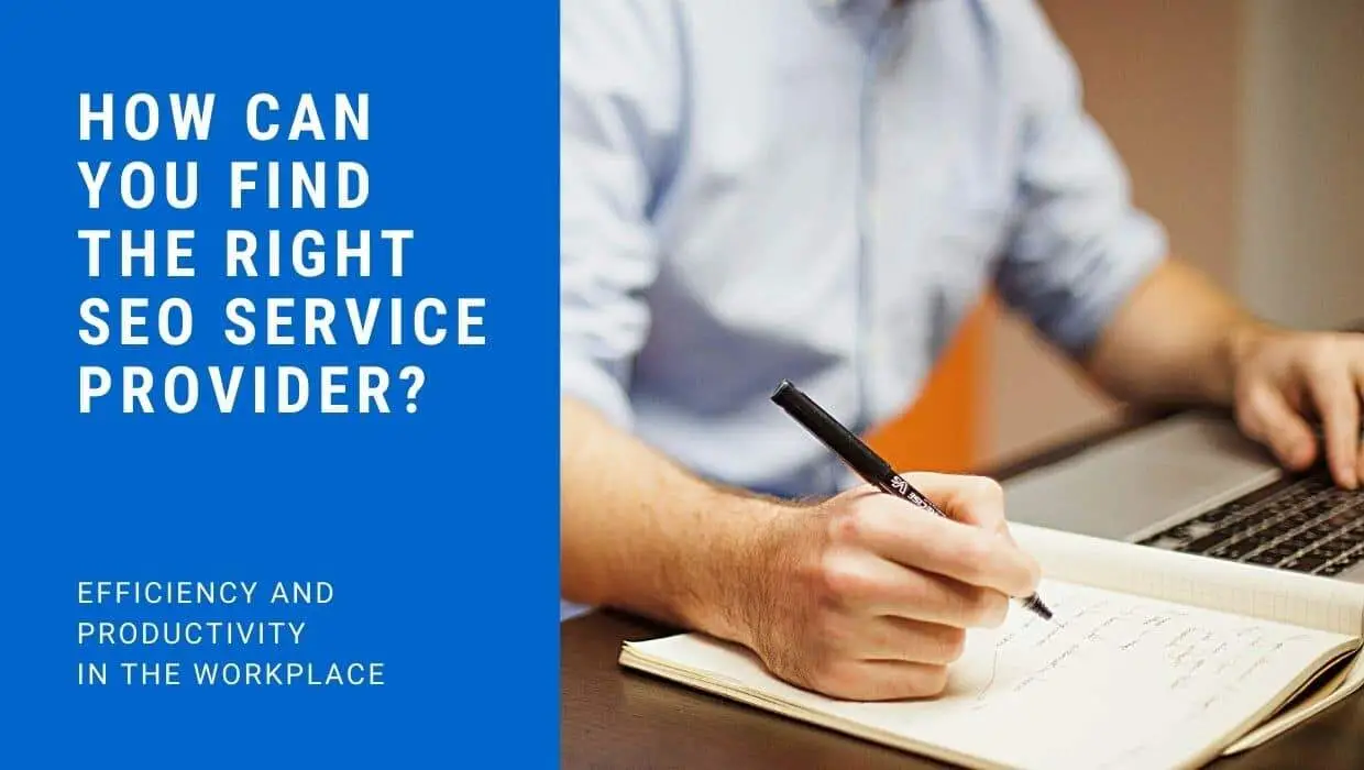 How can you find the right SEO service provider? 1 find the right SEO service provider